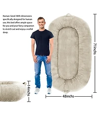 gaomon Dog Bed for People Adults