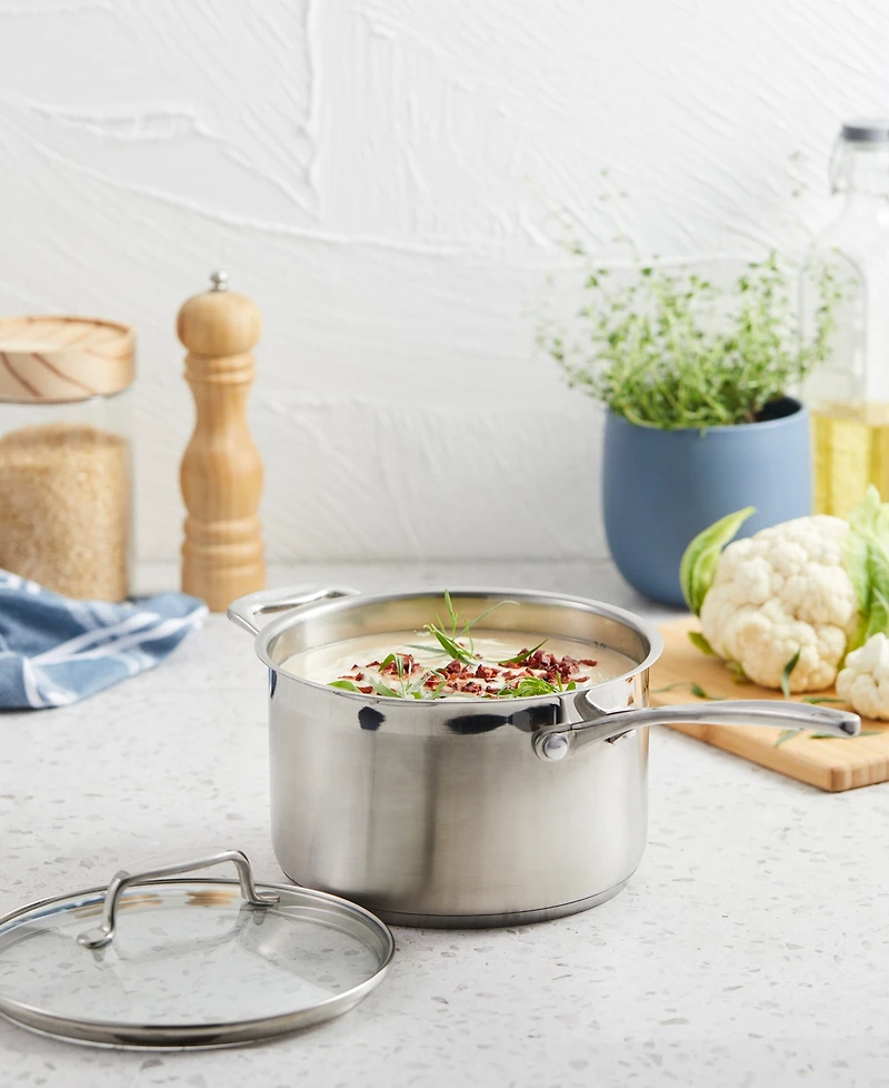 Cuisine::pro Iconix 3.5qt Stainless Steel Saucepan