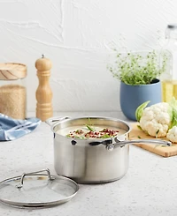 Cuisine::pro Iconix 3.5qt Stainless Steel Saucepan