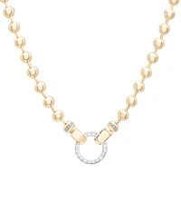 Audrey by Aurate Diamond Beaded 18" Pendant Necklace (1/8 ct. t.w.) in Gold Vermeil & Sterling Silver, Exclusively at Macy's