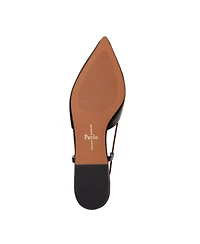 Linea Paolo Cadie Microstud Rosette Slingback Flats