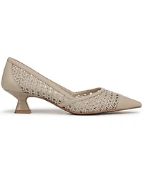 Franco Sarto Women's Darcy Pointed Toe Kitten Heel Pumps