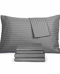 Fairfield Square Collection Brookline 1400 Thread Count 6 Pc. Sheet Set, California King, Exclusively at Macy's