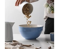 Ceramic Mixing Size 5.3/7.5"/9.2 Large Serving Bowl Set, Sturdy & No Scratch, 3-Pieces Set