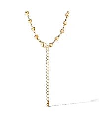 Jessica Simpson Heart Chain Butterfly Pendant Necklace