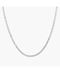 Sterling Silver Beatrice Tennis Necklace – Elegant Sparkle, Trending for Summer