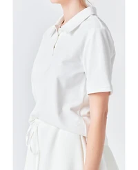 Grey Lab Women's Pique Polo Shirt