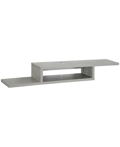 Homcom Wall Mounted Media Console, Floating Tv Sd