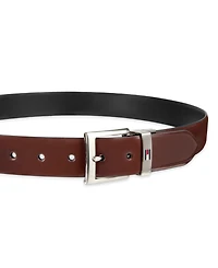 Tommy Hilfiger Men's Two-in-One Reversible Leather Dress Belt