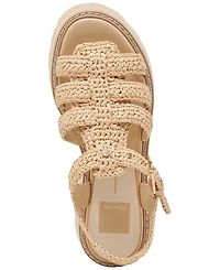 Dolce Vita Women's Latice Peep-Toe Fisherman Sandals