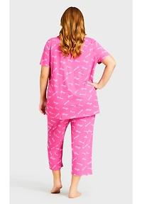 Avenue Women's Button Sleep Top