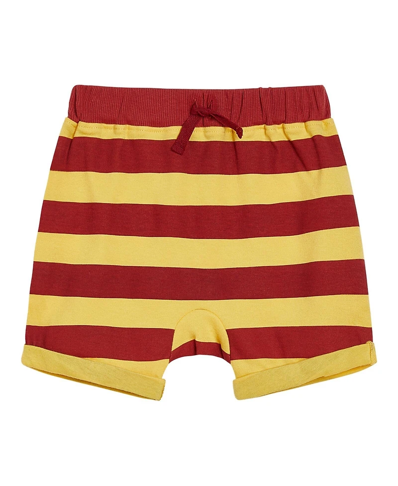 Harry Potter Baby Boys Bodysuit, Shorts and Shoes 3 Piece Outfit Set