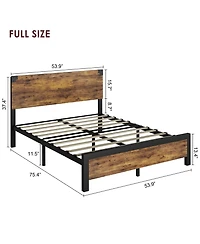 gaomon Full Bed Frame