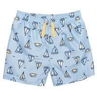 Gerber Baby Boys Swim Trunks - Sailboats 2-Pack