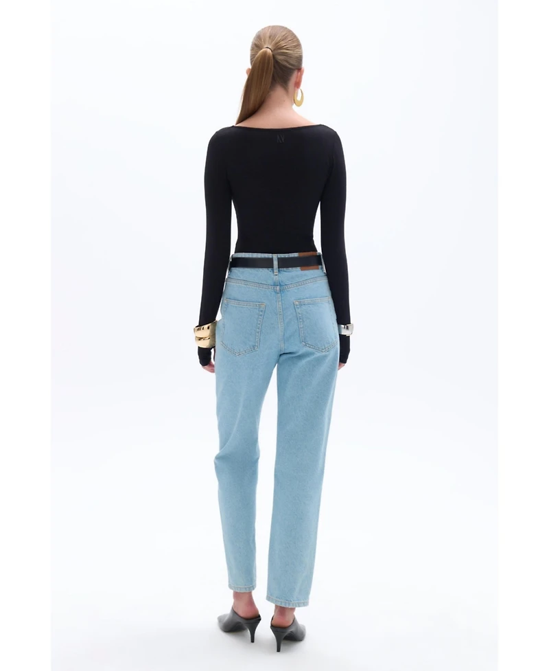 Nocturne Women's Crew Neck Bodysuit