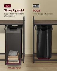 Slickblue 150L 4-Compartment Laundry Hamper, Rolling Laundry Sorter Cart with Shelves & Side Pockets