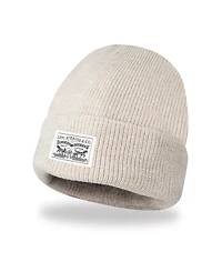 Levi's Men's Ribbed Logo Beanie