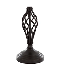 Lavish Home 24.5" Spiral Cage Table Lamp Set
