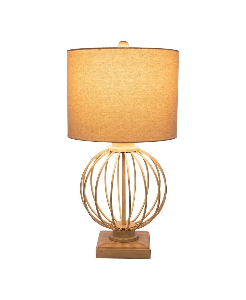 Lavish Home 28" Usb Charging Led Table Lamp Set