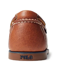 Polo Ralph Lauren Bienne Tumbled Leather Boat Shoes