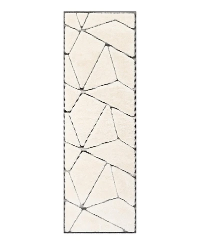 Bayshore Home Textured Tones Spectrum 2'7"x8' Runner Area Rug