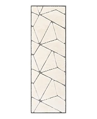 Bayshore Home Textured Tones Spectrum 2'7"x8' Runner Area Rug