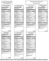 Alder Creek Gift Baskets Ultimate Holiday Gift Tower, 8 Piece