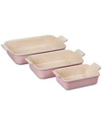 Le Creuset Set of 3 Heritage Bakers