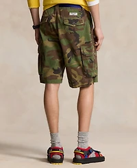 Polo Ralph Lauren Men's 10.5" Relaxed Fit Camouflage Cotton Cargo Shorts