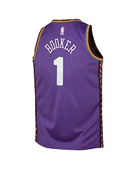 Nike Big Boys and Girls Devin Booker Purple Phoenix Suns 2024/25 Swingman Player Jersey - City Edition