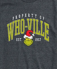 Airwaves Men's The Grinch Whoville Short Sleeve Tee
