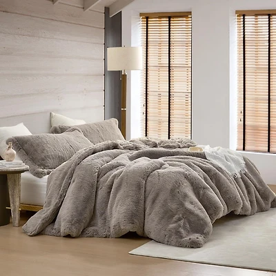 Chunky Bunnies - Coma Inducer Oversized Comforter Set - Taupewood