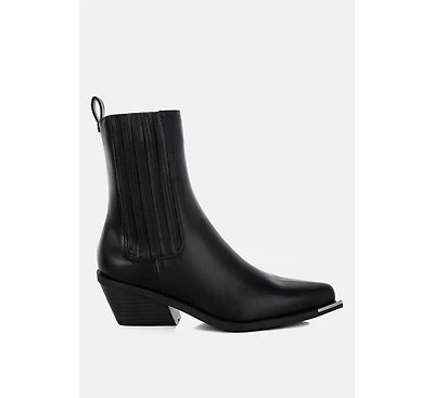 Jeffers High Ankle Chelsea Boots