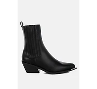 Jeffers High Ankle Chelsea Boots