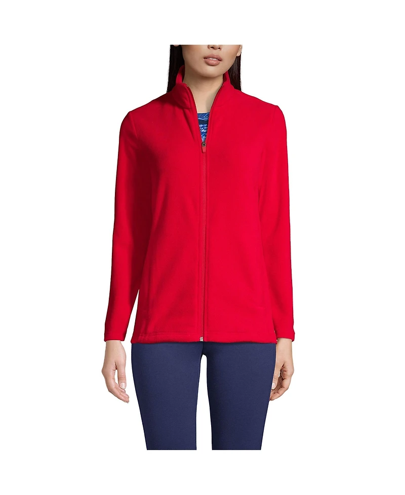 Lands' End Women's Anyweather Fleece Full Zip Jacket