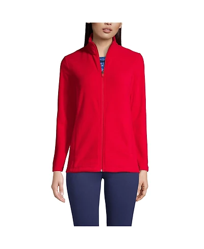 Lands' End Women's Anyweather Fleece Full Zip Jacket