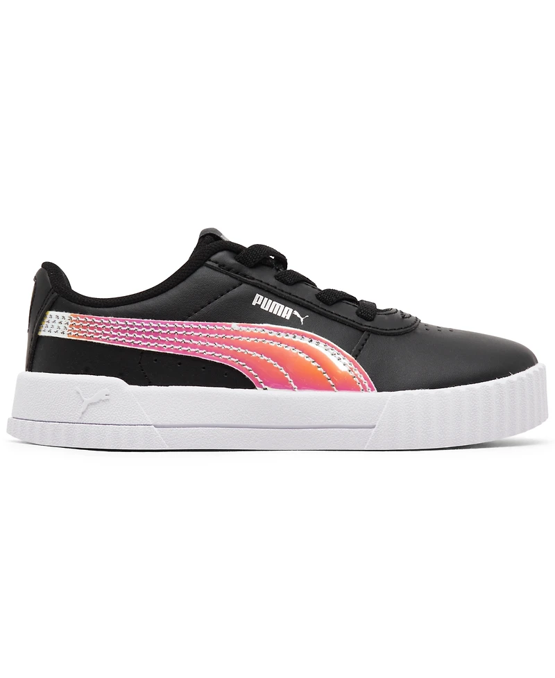 Puma Toddler Girls Carina Holo Casual Sneakers from Finish Line