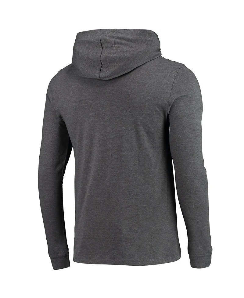 Concepts Sport Men's Orange/Heather Charcoal Syracuse Orange Meter Long Sleeve Hoodie T-Shirt Jogger Pajama Set