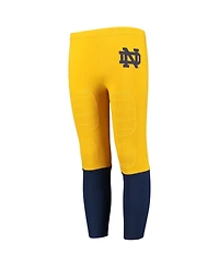 Wes & Willy Notre Dame Fighting Irish Big Boys and Girls Pajama Set - Navy Blue