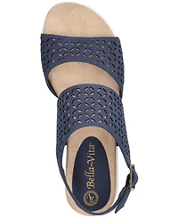 Bella Vita Women's Inaya Wedge Sandals