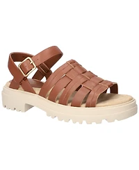 Bella Vita Women's Loni Lug Sole Fisherman Sandals