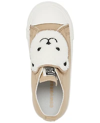 Converse Toddler Kids' Chuck Taylor All Star One Strap Sherpa Bear Easy-On Casual Sneakers from Finish Line