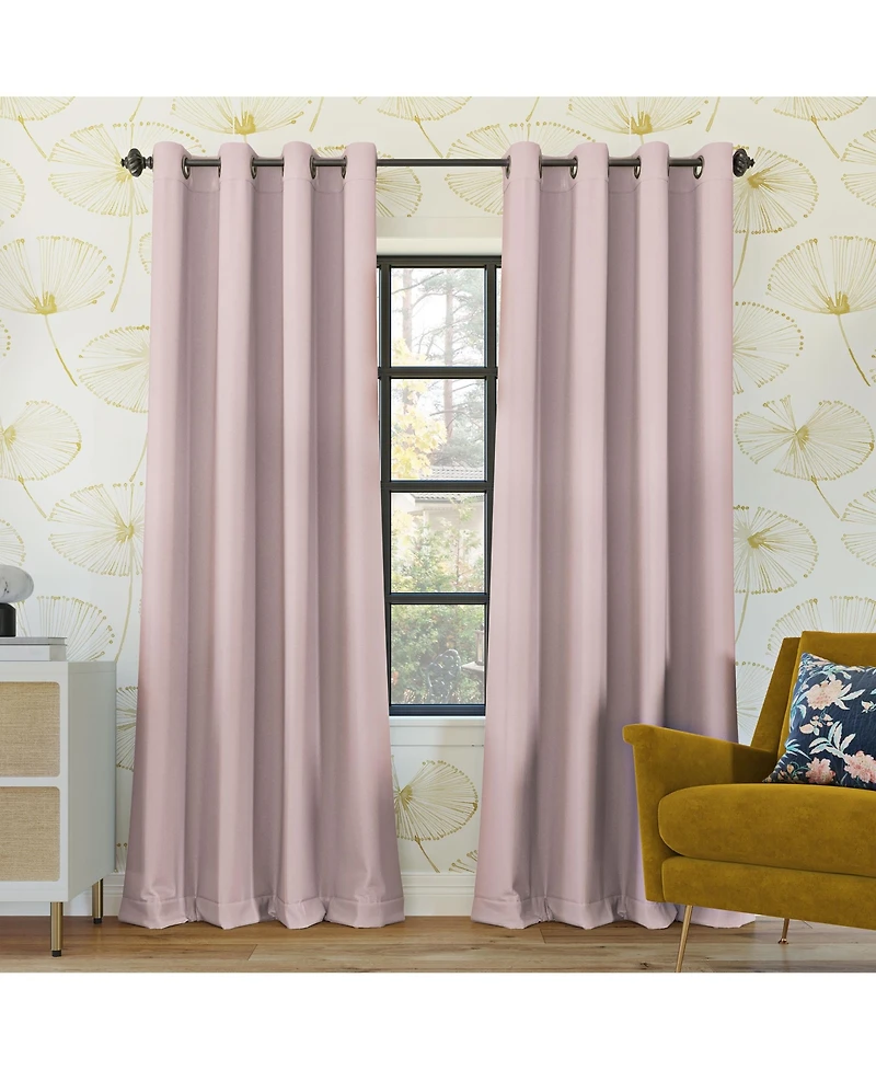 Oslo Theater Grade Extreme 100% Blackout Grommet Curtain Panel