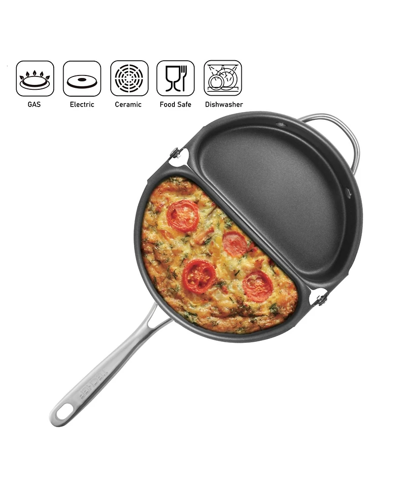 Techef Frittata and Omelette Pan / Purple