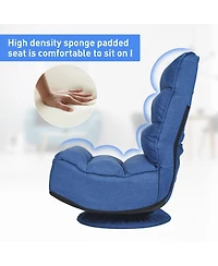 Gouun 5-Position Folding Floor Gaming Chair