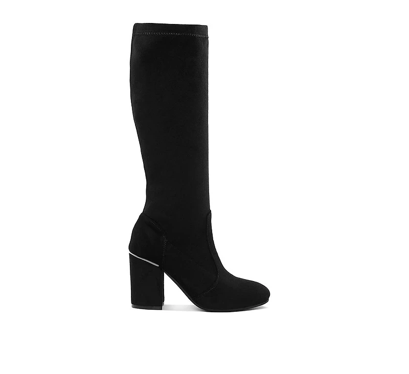 Saloniki Microfiber Calf Boots