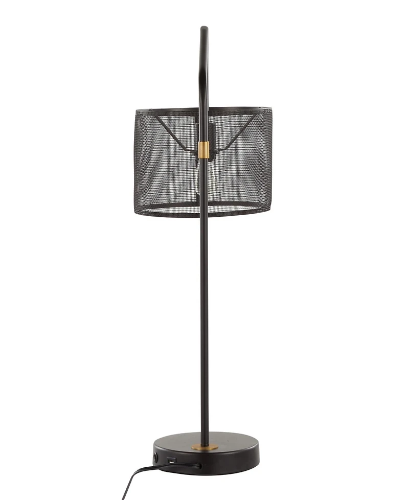 Lumisource Mod Mesh 27" Contemporary Table Lamp, Set of 2