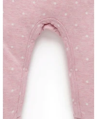 Purebaby Baby Girls Spot Coverall
