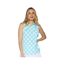 G Lifestyle Clothing Women's Sleeveless Ruffle Top