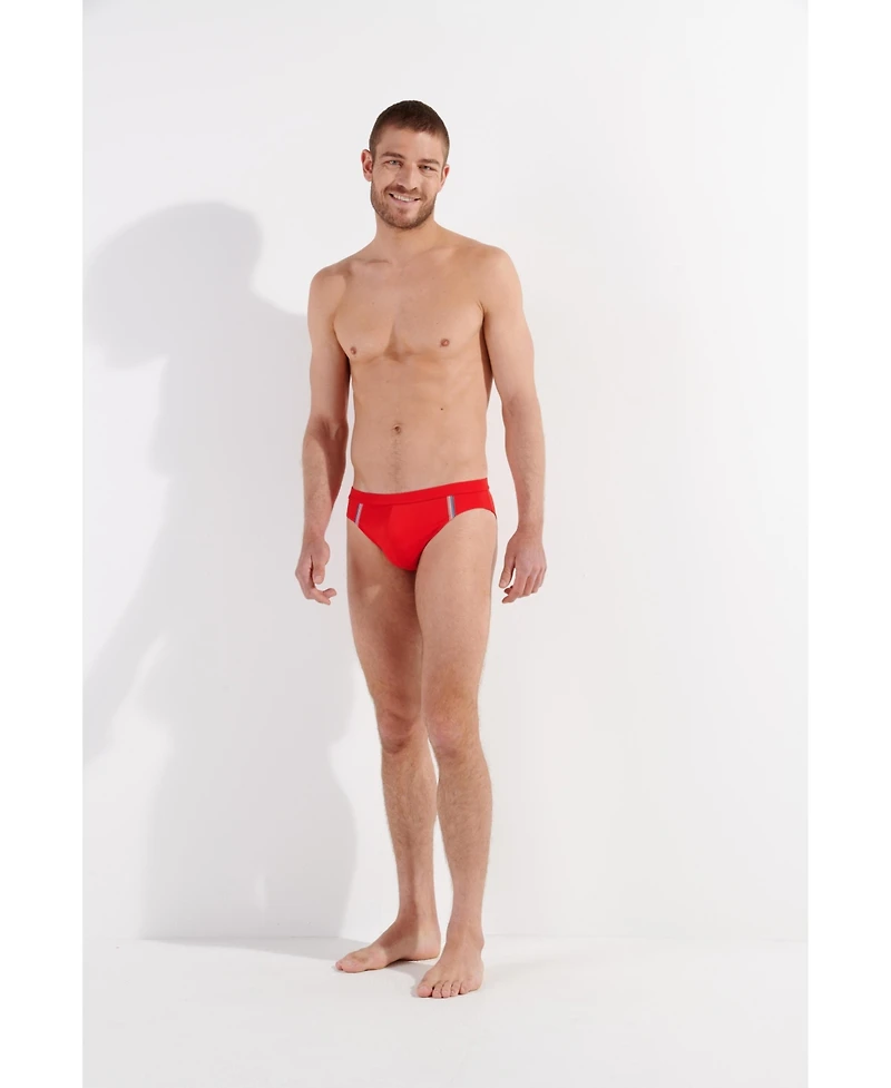 Men's Nautical Cup Swim Mini Briefs